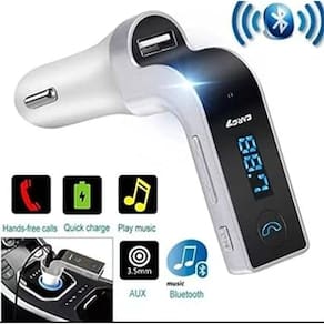 Transmissor Veicular Com Bluetooth Fm Mp3 Usb E Pendrive