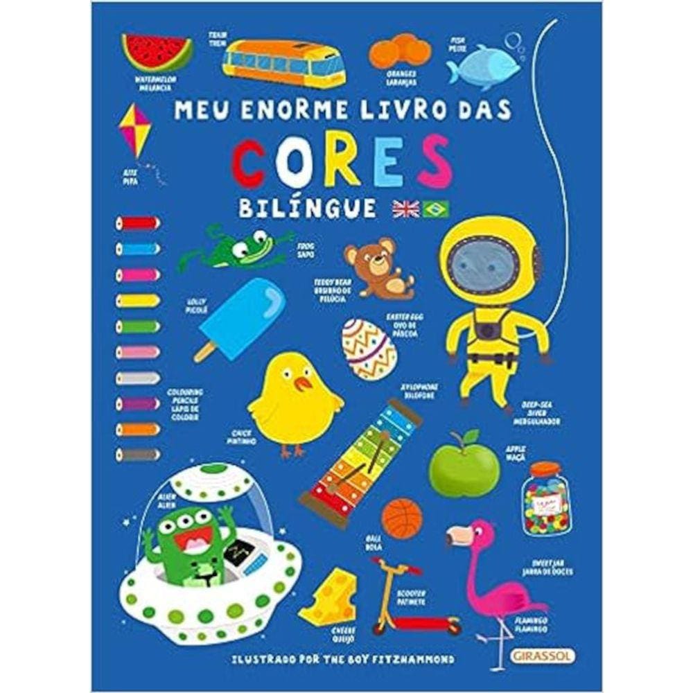 Meu Enorme Livro Das Cores Bilíngue