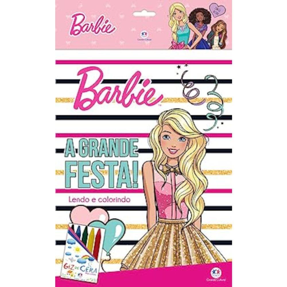 Barbie - Com Giz De Cera