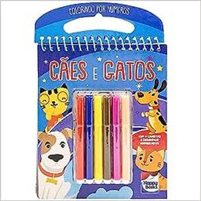 Colorindo Por Números - Cães E Gatos
