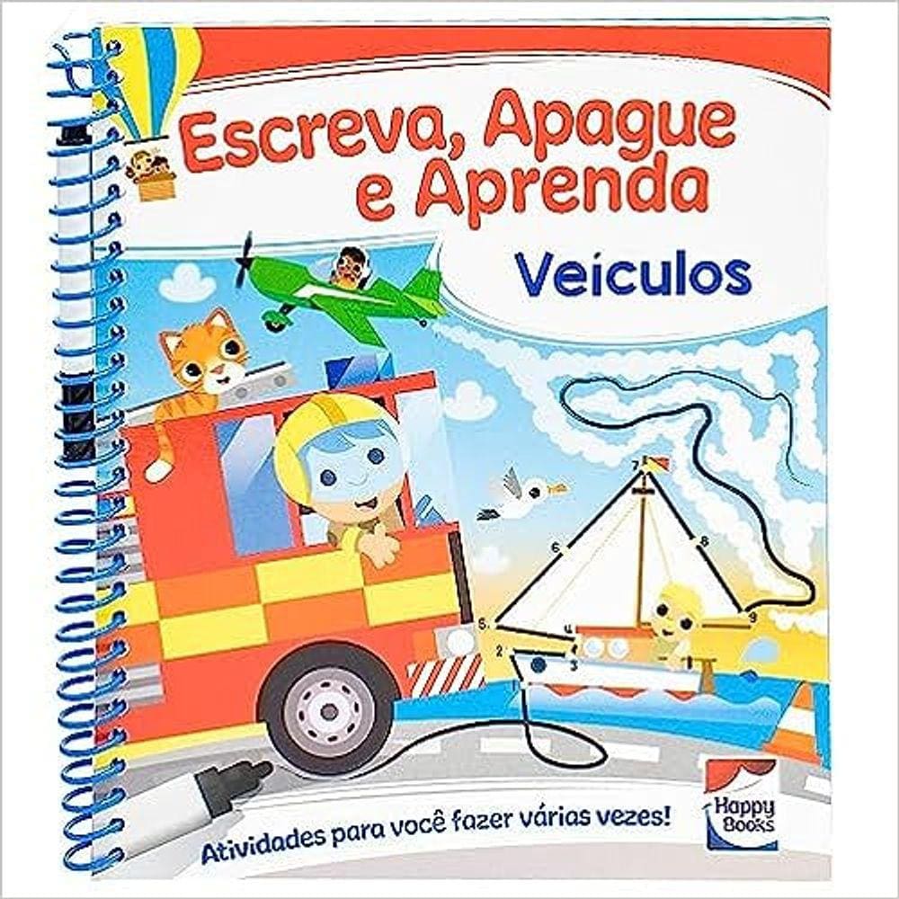 Escreva, Apague E Aprenda - Veículos