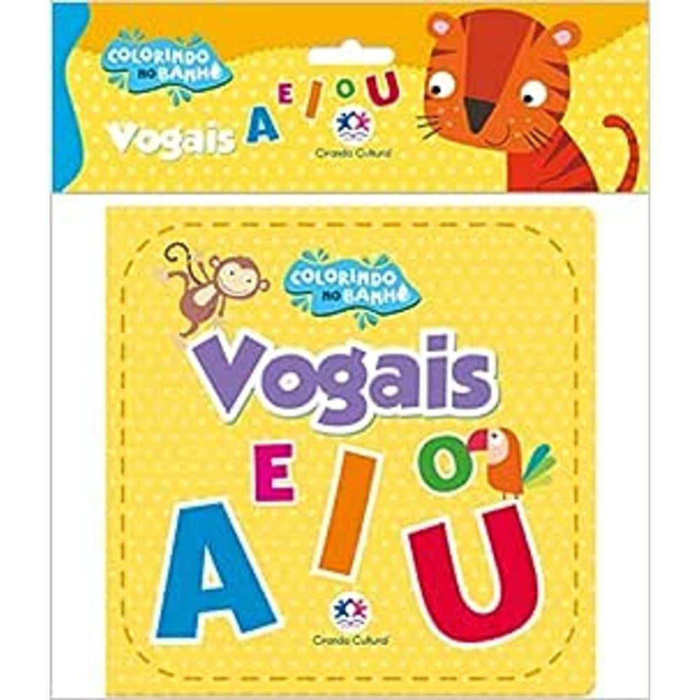 Colorindo No Banho - Vogais