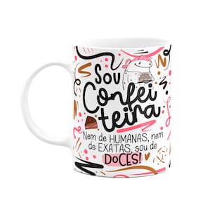 Caneca Flork Profissões - Sou Confeiteira