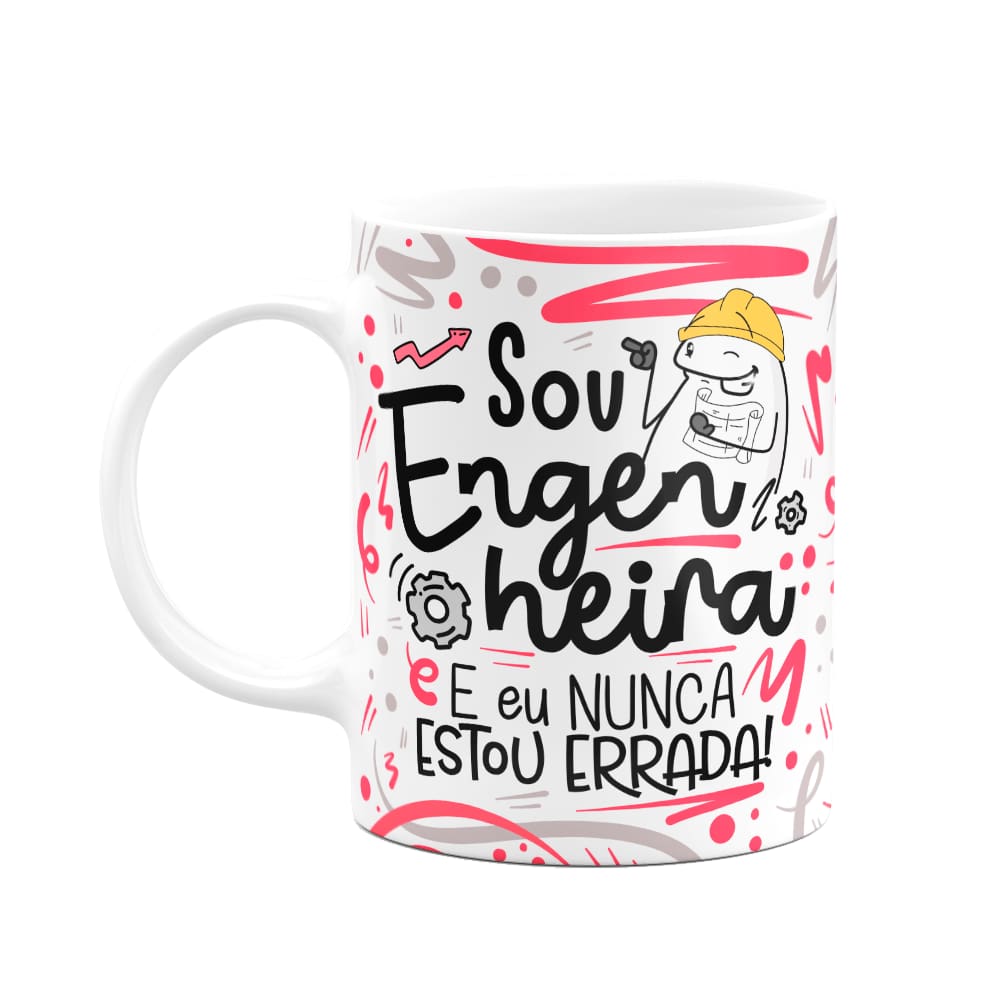 Caneca Flork Profissões - Sou Engenheira