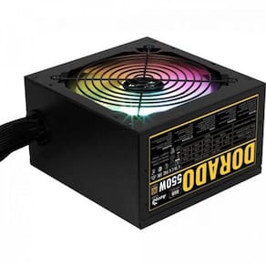 Fonte Gamer Atx Dorado 550W 80 Plus Gold Pfc Ativo Aerocool