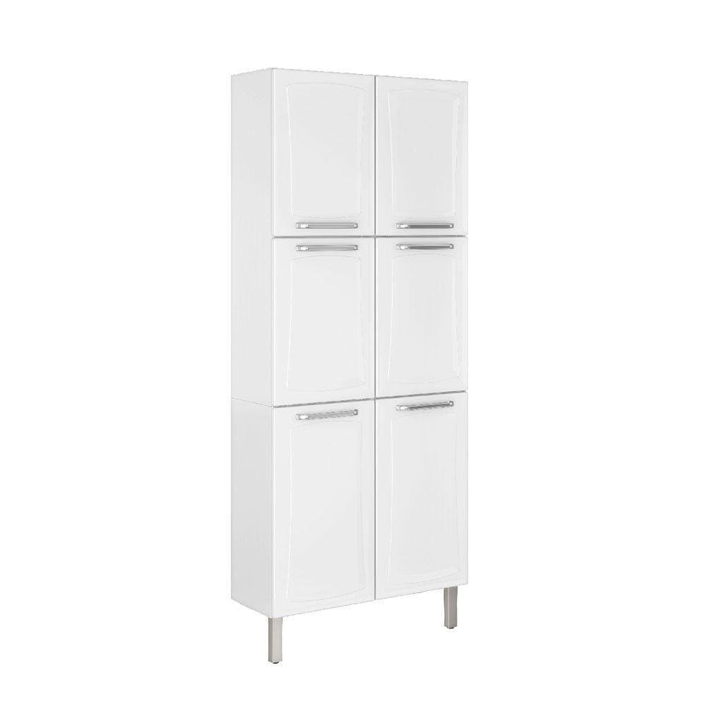 Paneleiro Duplo Tarsila 6 Portas Ipld-80 Itatiaia Branco