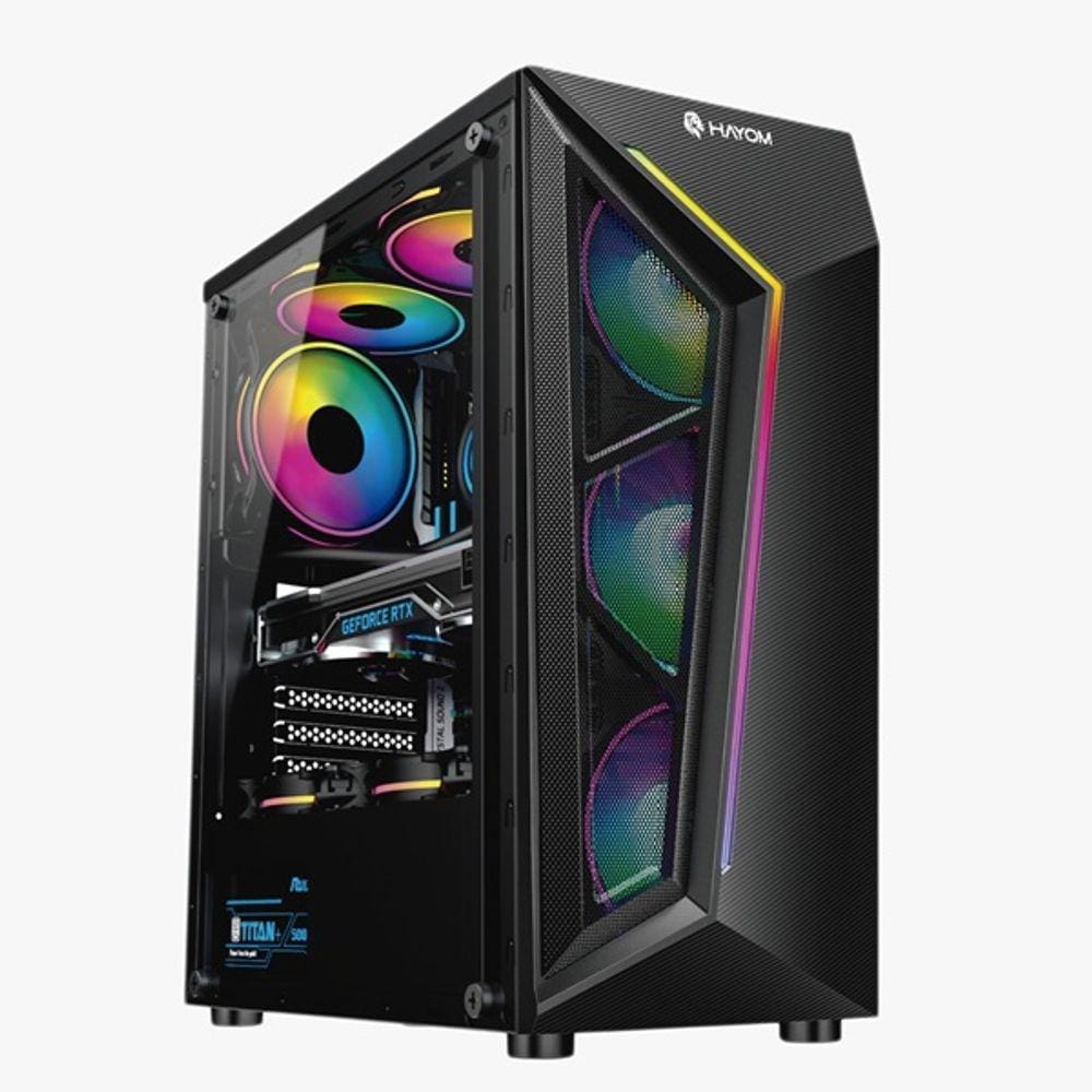 Gabinete Gamer GB1713 com 4 Fans RGB Inclusas