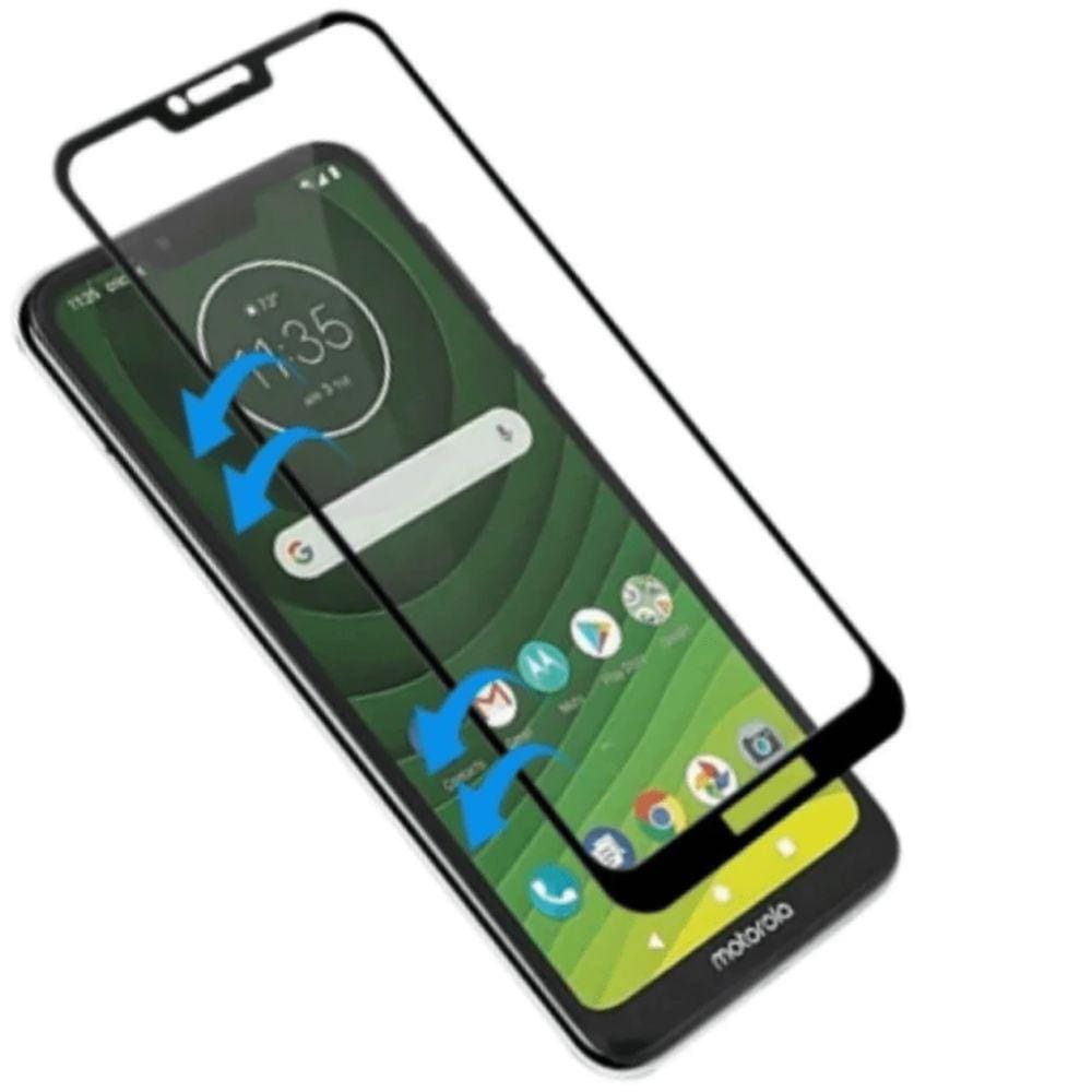 Película de Vidro Motorola 9D Moto G7 Power