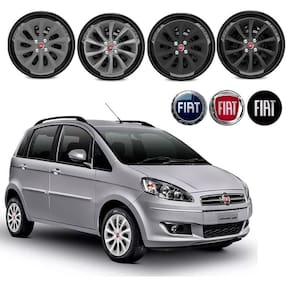 Jogo calota Fiat Idea Flex 1.4 1.8 2014 2015 2016 Aro 15