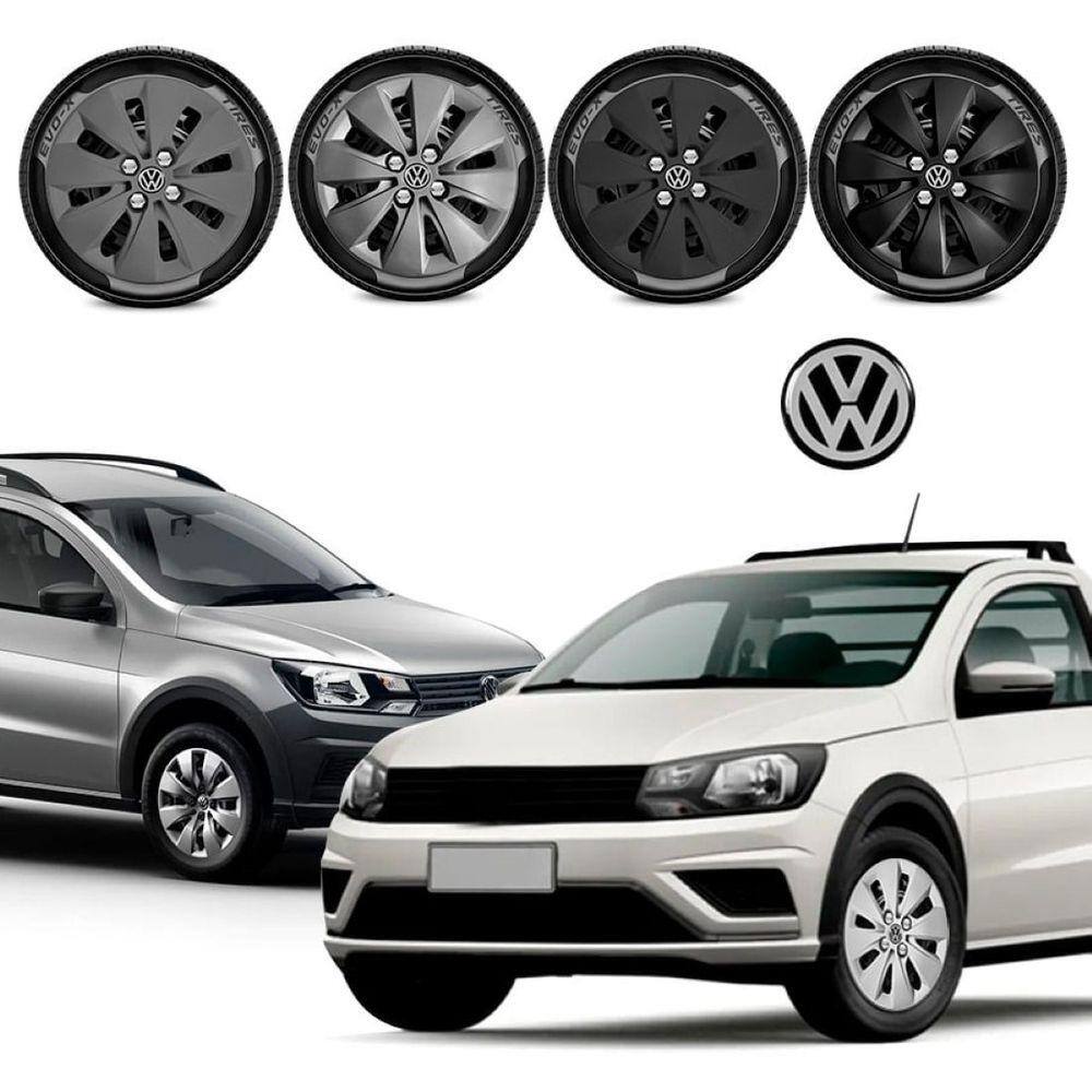 Jogo calota Vw Saveiro 17 á 20 Robust e Trendline 1.6 Aro 15