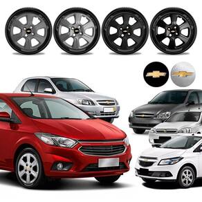 Jogo calota Chevrolet Prisma Onix Celta Corsa Classic Aro 14