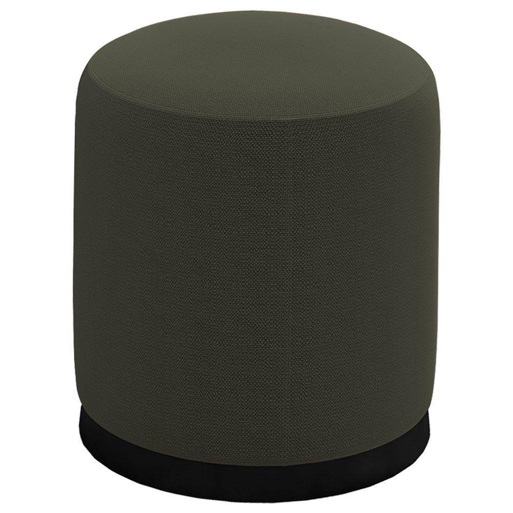 Puff Puf Para Sala Base Metal Saien Linho SL 74 Peer