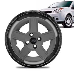 Calota Ford Fiesta aro 14 2008 2009 2010 Grafite Fosca preta