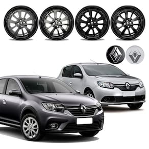 Jogo calota Renault Logan Sandero 14 15 16 17 18  20  Aro 15