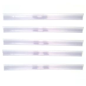 Porta Etiqueta Bandeja Gondola Lx 92 Cm Transparente Kit C10