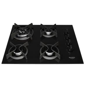 Cooktop Dako Supreme 4 Bocas Tripla Chama Preto Bivolt