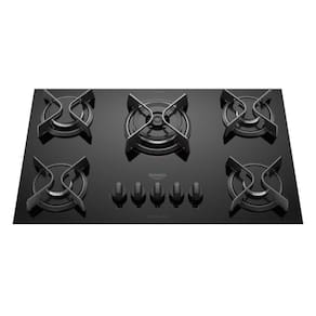 Cooktop Dako Supreme 5 Bocas Tripla Chama Preto Bvolt