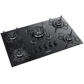 Cooktop Itatiaia Essencial 5 Bocas Com Acendimento Automático E Tripla Chama Preto