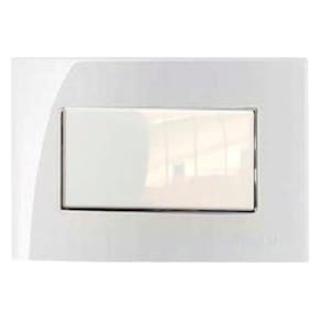 Interruptor Intermediário Embutir Painel Móvel Mdf Madeira Branco Sleek Margirius