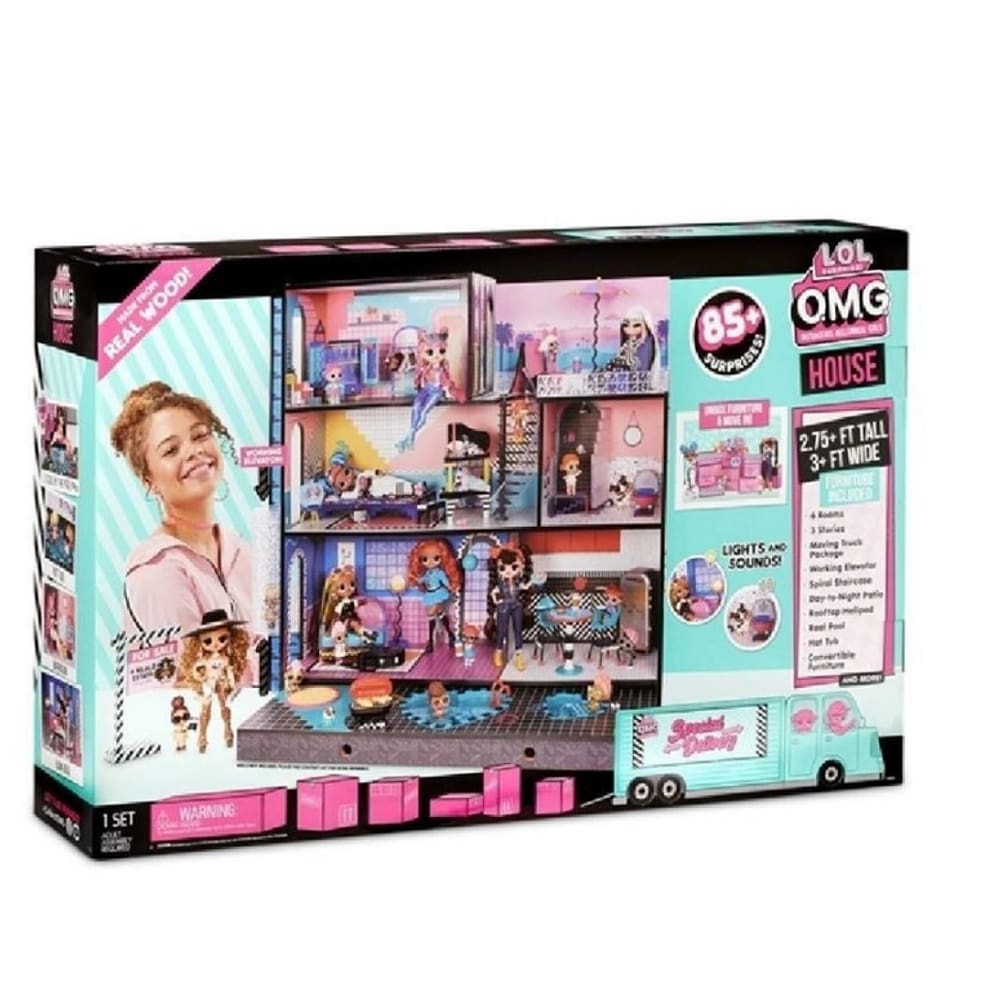 Casa Barbie Dreamhouse Pool Party Doll House Hmx10 - Mattel em