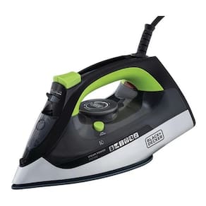 Ferro De Passar A Vapor Com Anti-Gotejamento Black + Decker