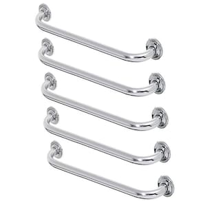 Alça de Apoio 60cm Barra Segurança Kit 5 Uni Cadeirante Idosos Crianças Gestante Anti Queda Acidente