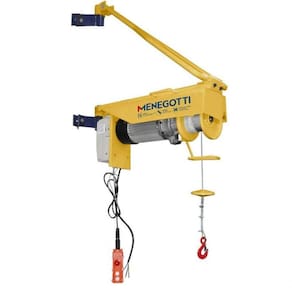 Guincho Coluna Regulável Mgc 200 30M Sem Balde Com Motor Monofásico 60Hz Menegotti