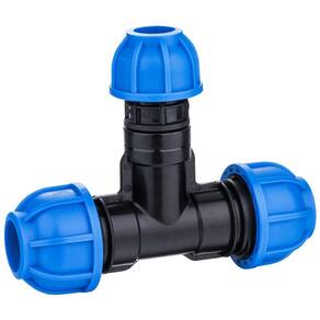 Tee Redução 32Mm X 25 Mm Para Tubo Alumínio