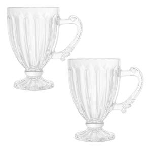 Kit 2 Xícaras De Cristal Café Chá Imperial Renaissance 100Ml