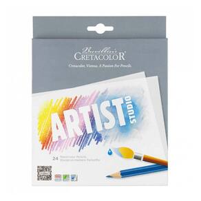 Lápis de Cor Aquarelável Cretacolor Artist Studio 24 Cores