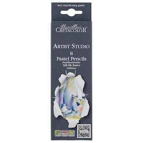Lápis de Cor Pastel Cretacolor Artist Studio Still Life 8 Cores