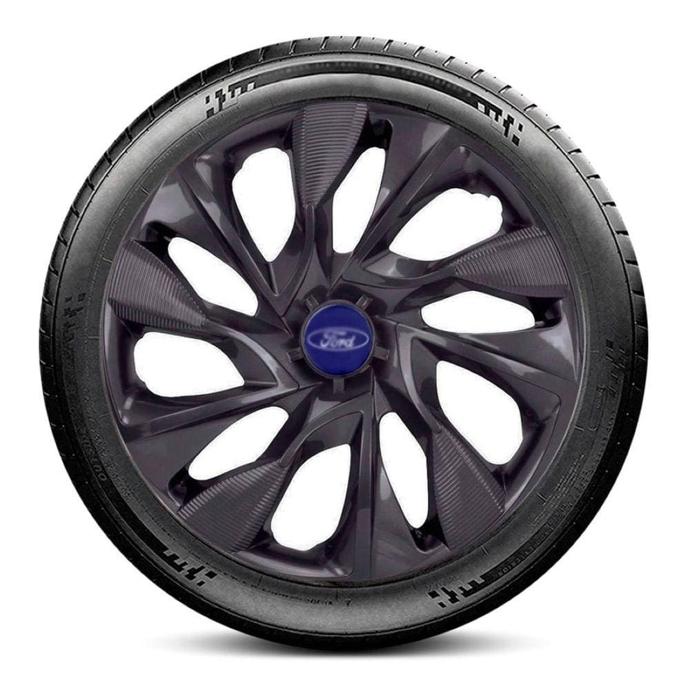 Calota LC363 Ford Aro 15 Preta Fosca DS4 Escolha o carro
