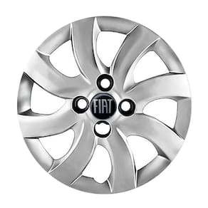Jogo Calota Fiat Argo 2020 2021 Aro 14 Com Emblema Resinado