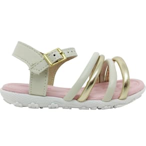Sandália Casual Rasteira Infantil Menina Multi Tiras Molekinha 2121.134