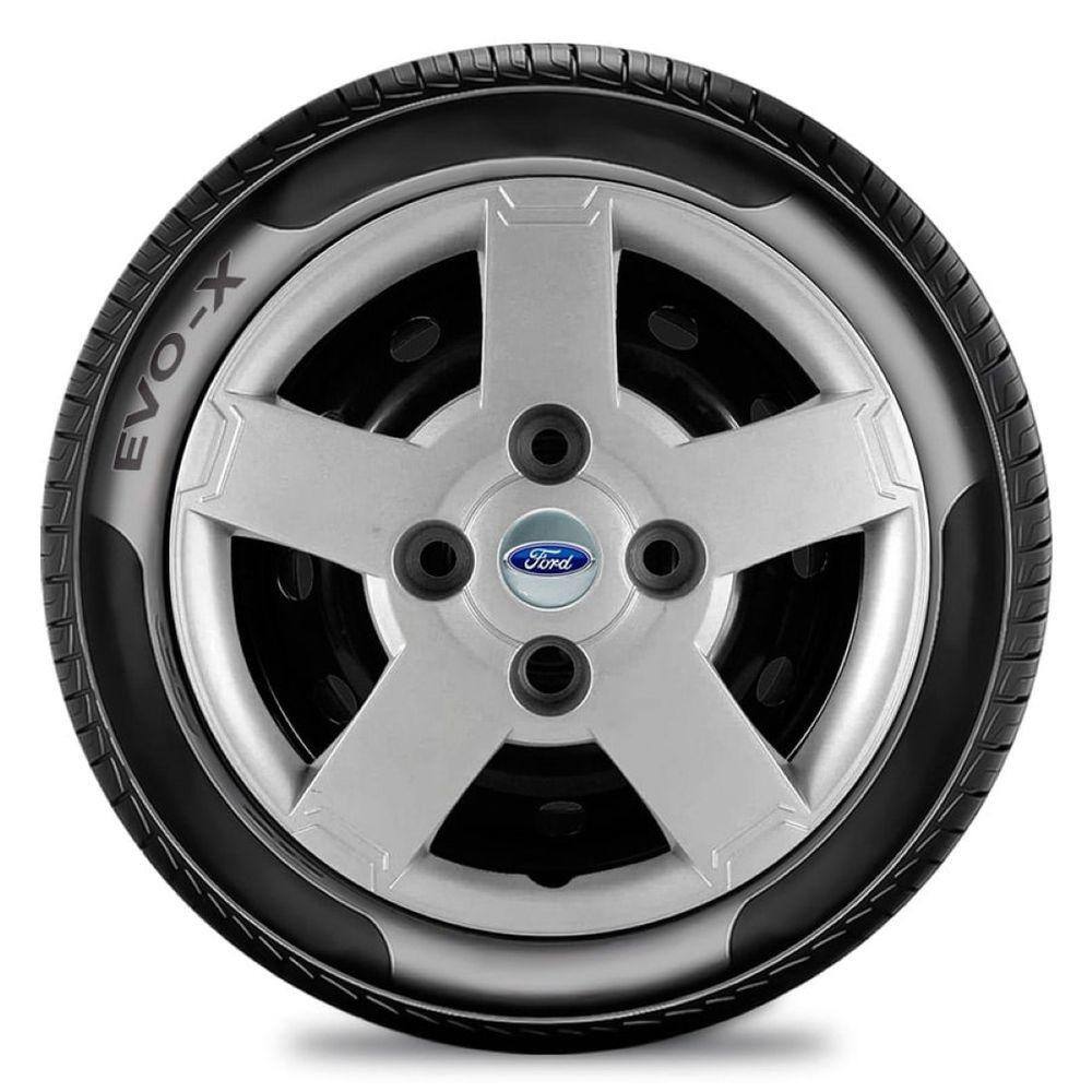 Kit Carlota Aro 13 Ford Ka 04 05 2006 2007 2008 2009 Jogo