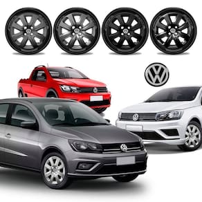 Jogo calota Vw Voyage Gol Saveiro 11 12 17 19 2021 Aro 14