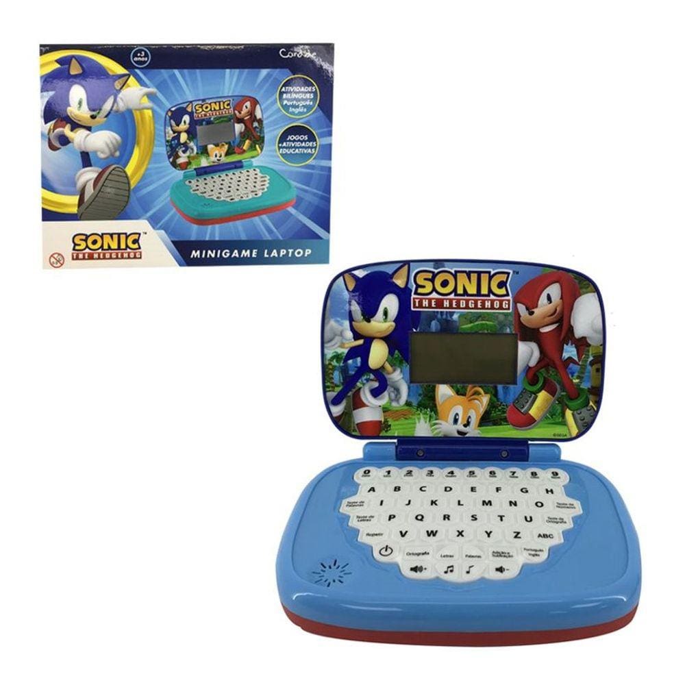 Laptop do Sonic Bilíngue - Candide