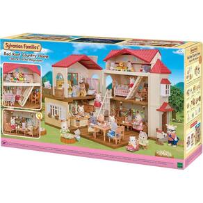 Sylvanian Families Casa Telhado Vermelho Com Luzes e Sótão - Epoch 5708