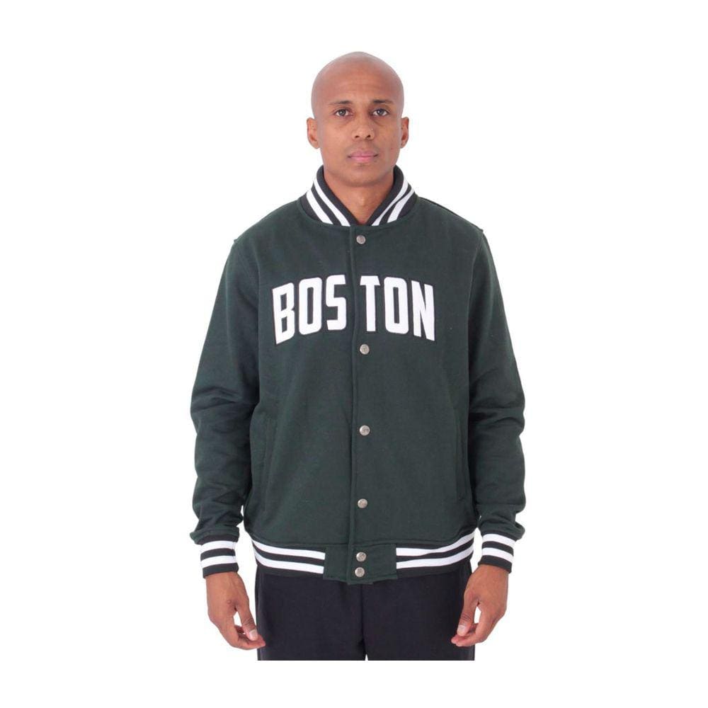 Jaqueta College Moletom Masculina M10 Hoop Boston