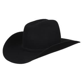 Chapéu Country Pelo e Lã Preto Cury 33478