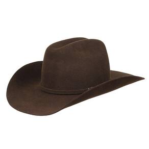 Chapéu Country Pelo e Lã Café Cury 33477