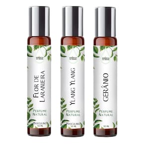 Kit 3 Perfumes Spray 10Ml - Florais Marcantes Masculinos