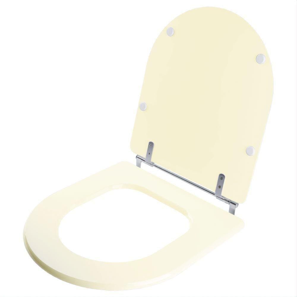 Tampa De Vaso Poliester Calypso Biscuit Para Bacia 6Lpf