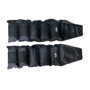 Par de Caneleira BF Fitness Peso Tornozeleira Musculação 5kg Cada