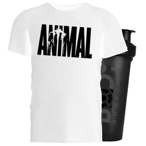 Camiseta Algodã?O Branco Gg + Shaker - Universal