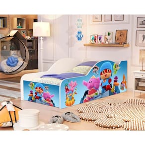 Mini Cama Infantil Menina Pocoyo 100% Mdf