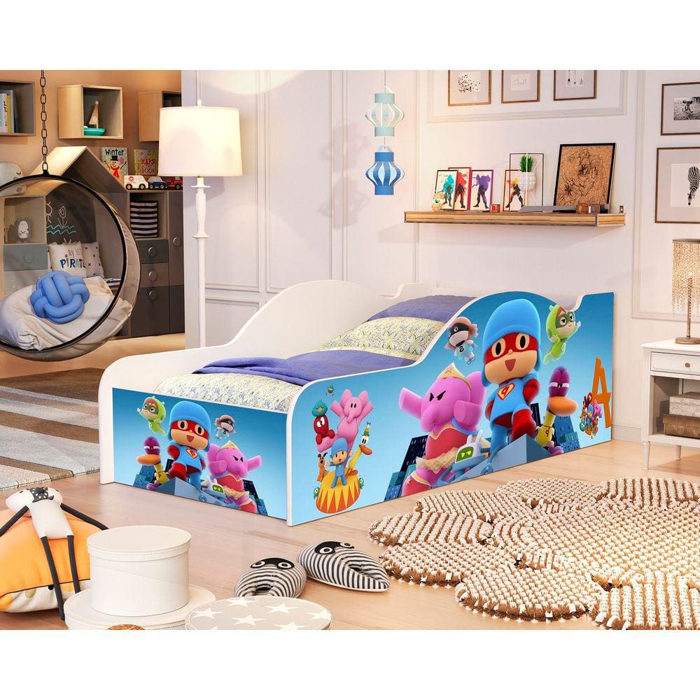 Cama Montessori Infantil Do Pocoyo