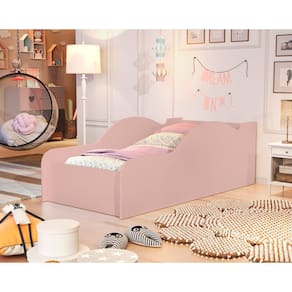 Cama Juvenil Carro Rose Quarto Infantil