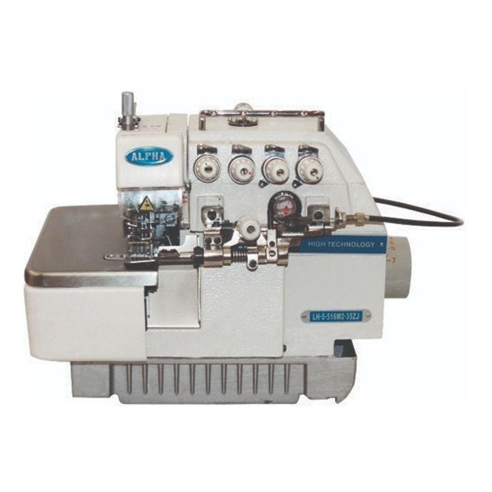 Máquina Costura Industrial Interloque Com Aparelho Franzidor
