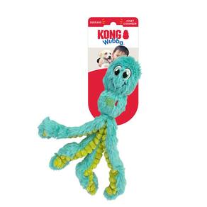 Brinquedo Pelúcia Kong Wubba Octopus Polvo Azul Para Cães Grande